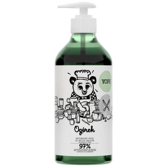 Cucumber Natural Dishwashing Liquid, Yope, 750ml