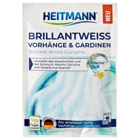 Heitmann відбілювач для прання фіранок та штор, 50 г