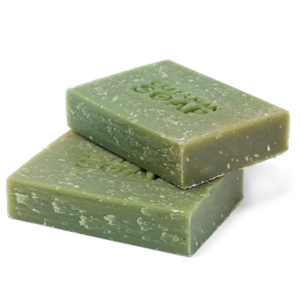 Cytryna i Bazylia Naturalne Mydło do Twarzy i Ciała Greenman, 100g