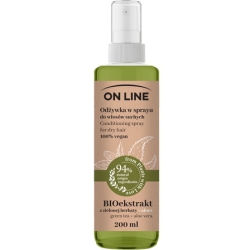 Odżywka do włosów w sprayu BIOekstrakt z Zielonej Herbaty i Aloes, On Line From Plants With Love, 200ml