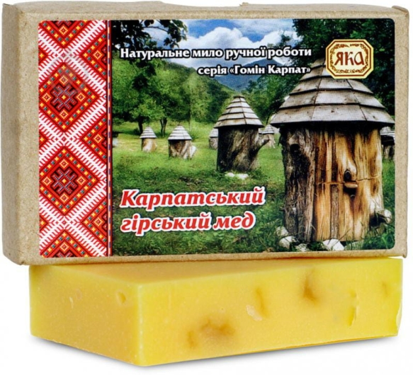 Mydło Naturalne Ręcznie Robione Karpacki Miód, Yaka