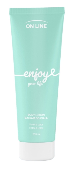 ON LINE Emocje Basam do ciała Enjoy - fiołek i lotos 250 ml