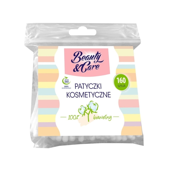 LULA Beauty&amp;Care Patyczki do uszu kosmetyczne Bio 160 szt