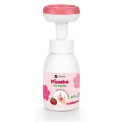 HISKIN Kids Pianka do mycia rąk i ciała Malina 300 ml
