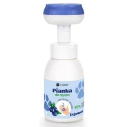HISKIN Kids Pianka do mycia rąk i ciała Jagoda 300 ml