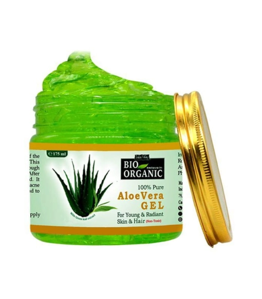 Żel Aloesowy Bio Organic do Skóry i Włosów, Indus Valley, 175ml