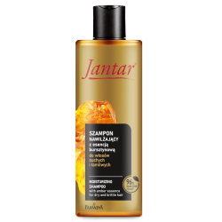 Szampon nawilżający z esencją bursztynową do włosów suchych i łamliwych, FARMONA JANTAR, 300 ml