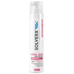 Krem do Twarzy SPF50 cera wrażliwa, SOLVERX Sensitive Skin 