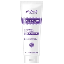 Softening foot cream with organic lavender, Biofresh, 75ml