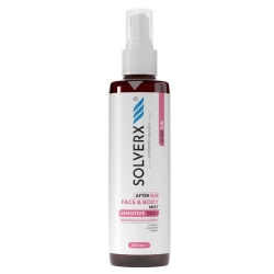 SOLVERX Sensitive Skin Mgiełka kojąca po opalaniu do twarzy i ciała, 200ml