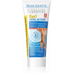 Multifunctional Depilatory Cream 8in1 – Eveline Total Action Professional, 200ml