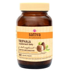 TRIPHALA Suplement Diety, Sattva, 60 kapsułek