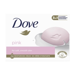 Mydło w kostce delikatne nawilżające pink, DOVE, 90g