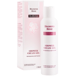 Różany Kremowy Żel pod Prysznic odświeżający Diamond Rose, 200ml