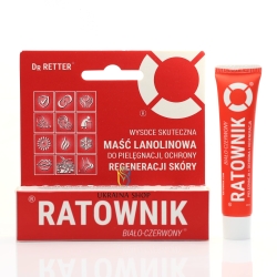 Maść Lanolinowa do Regeneracji Skóry RATOWNIK, Dr.Retter, 10ml