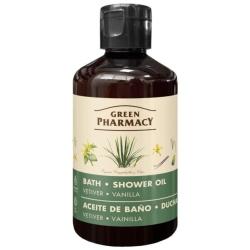 Vetiver & Vanilla Bath and Shower Oil, Green Pharmacy, 250ml