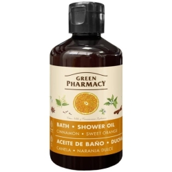 Cinnamon & Sweet Orange Bath and Shower Oil, Green Pharmacy, 250ml