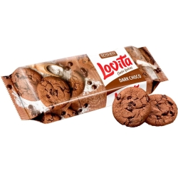 Печенье с какао и кусочками глазури Lovita Classic, Roshen, 150г