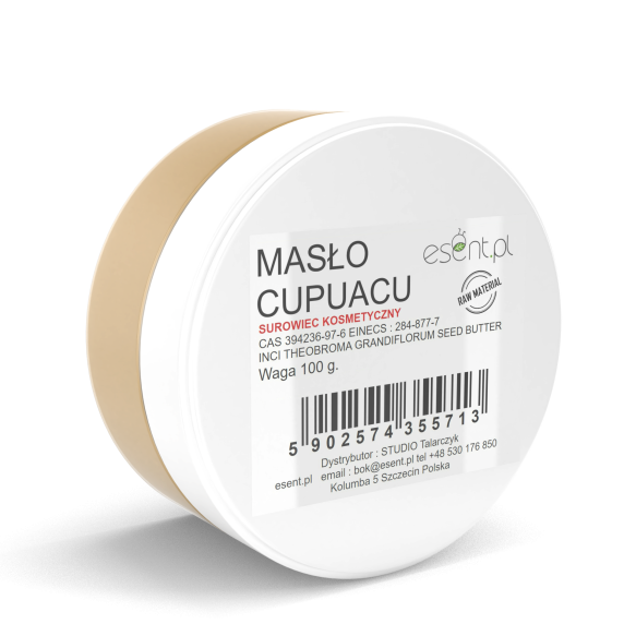 Cupuaçu Butter (Unrefined), Esent, 100 g