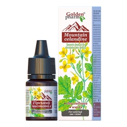 Glistnik Górski Środek Kosmetyczny na Kurzajki i Brodawki, Golden Pharm, 20ml
