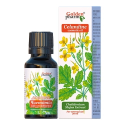 Glistnik Jaskółcze Ziele Olejek Kosmetyczny, Golden Pharm, 20ml