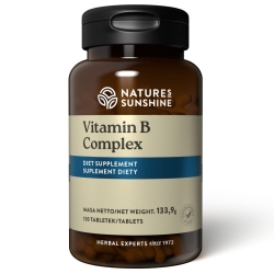 Витамины группы B - Vitamin B Complex, Nature's Sunshine, 120 таблеток