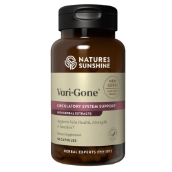 Vari-Gone Здоровье кровеносных сосудов, Natures Sunshine, 90 капсул