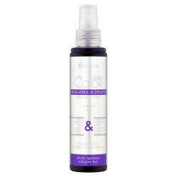 JOANNA Ultra Color Płukanka do włosów w sprayu srebrna, 150 ml