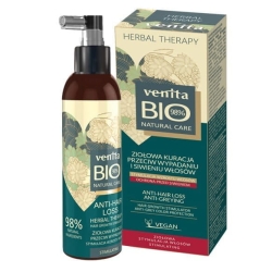 Ziołowa Kuracja przeciw wypadaniu i siwieniu włosów, VENITA Bio Natural Care, 200ml