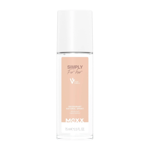 MEXX Dezodorant naturalny spray Simply for Her 75 ml