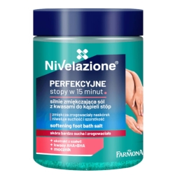 Sól do kąpieli stóp silnie zmiękczająca z kwasami, NIVELAZIONE, 350g