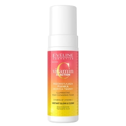 EVELINE VITAMIN C 3XACTION Rozświetlająca pianka, 150ml
