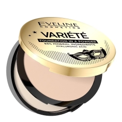 Минеральная компактная пудра для лица Eveline Variete - 02 Natural
