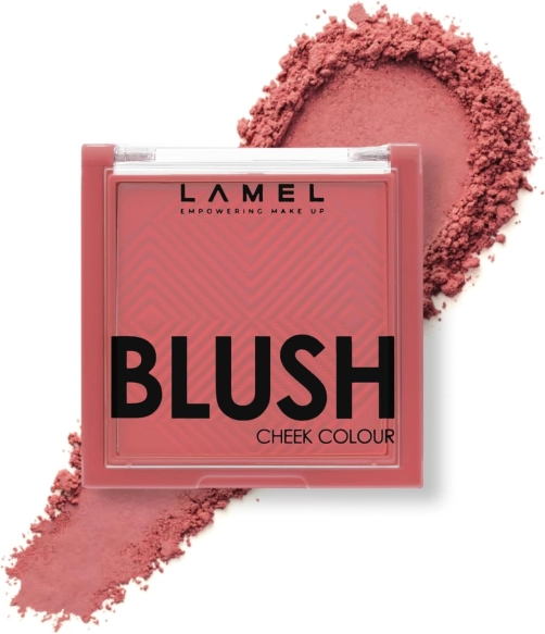 LAMEL Róż do policzków Blush Cheek Colour nr 408 Plum