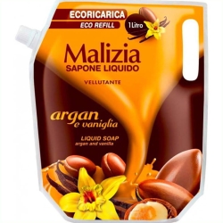 Mydło Argan & Vanilia, Refill, MALIZIA, 1000ml