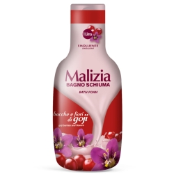 Płyn do kąpieli Jagody & Kwiaty Goji, Malizia, 1000ml