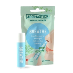 Naturalny inhalator do nosa, BREATHE, uczucie czystego nosa i świeżego oddechu, Aromastick
