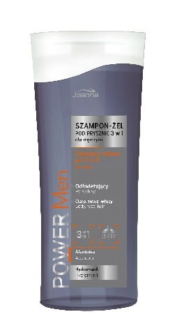 JOANNA Power Men Żel pod prysznic 3w1 Fresh - Alantoina i Hydromanil 100 ml