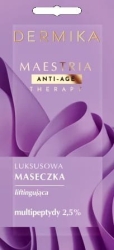 DERMIKA Maestria Anti-Age Therapy Luksusowa Maseczka liftingująca - multipeptydy 2.5%  7g
