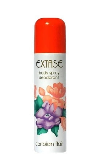 EXTASE Dezodorant body spray CARIBAN FLAIR 150 ml