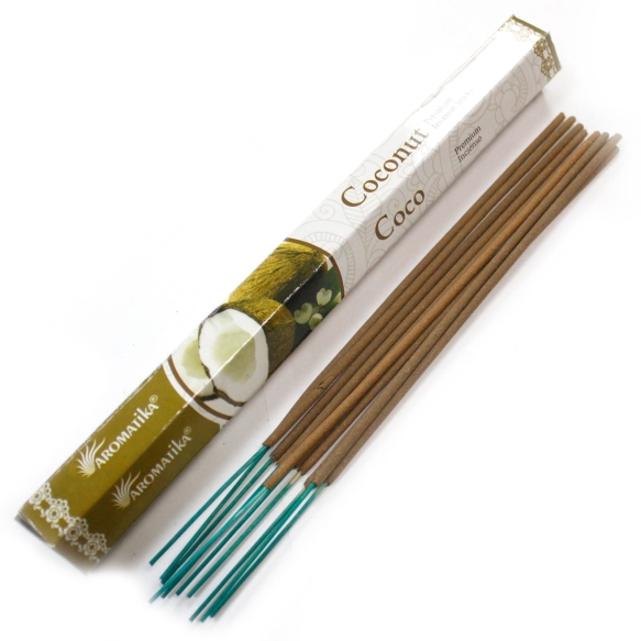 Kokos Kadzidełka Naturalne, Aromatika, 20 szt.