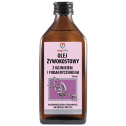 Olej Żywokostowy z Gojnikiem i Podagrycznikiem, MyVita, 250ml