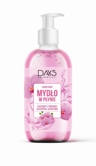 DAYS COSMETICS Mydło w płynie z ekstraktem z orchidei 500 ml