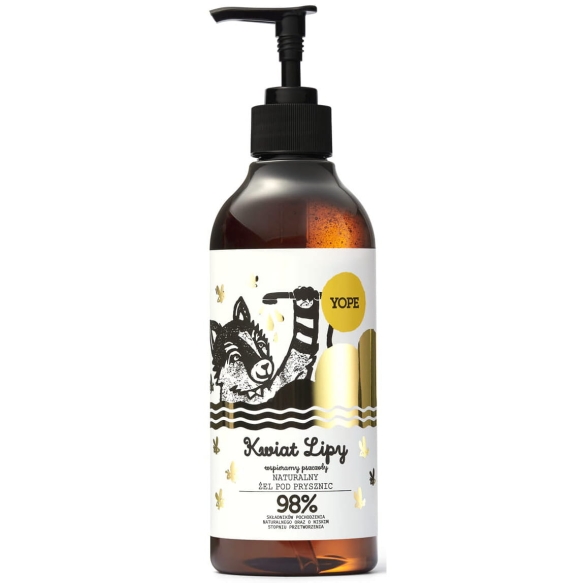 Linden Flower Natural Shower Gel, Yope, 400ml