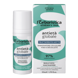 Krem do twarzy i dekoltu na noc, L'Erboristica Natura Antieta Globale, 50ml