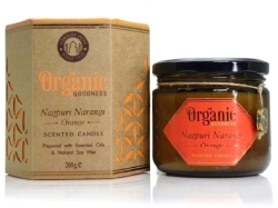 Nagpuri Narangi Orange Soy Candle with Essential Oil, Song of India