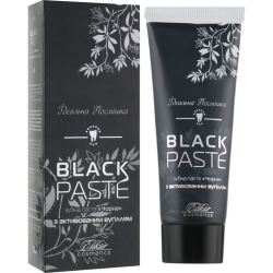 Зубная Паста Black PASTE с Активированным Углем, 75мл