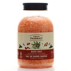 Sól do kąpieli drzewo sandałowe i paczula, Green Pharmacy, 1000g