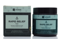 Мазь для сухой и чувствительной кожи - КБД и пребиотики, HISKIN Rapid Relief, 100мл