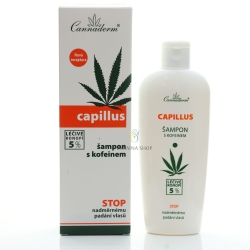 Шампунь для волос и кожи головы с кофеином Capillus, Cannaderm